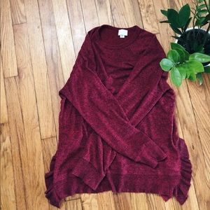 Maroon Anthropologie Sweater ✨